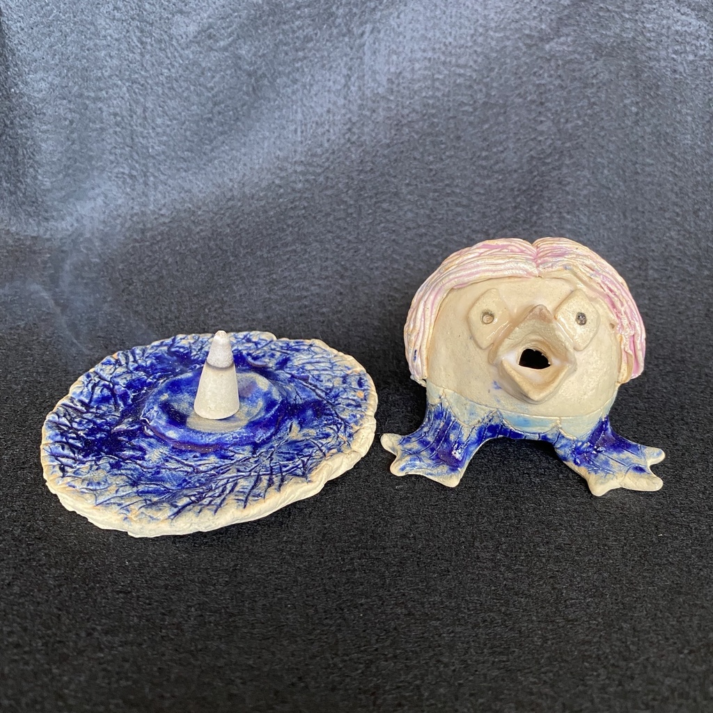 コロナ退散祈願 アマビエのお香立て ver.2 コーンタイプ用