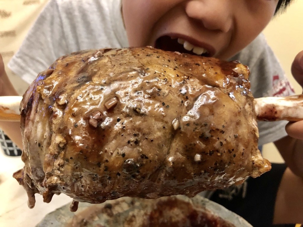 マンガ肉の骨 耐熱陶器製 Lサイズ24cm1本