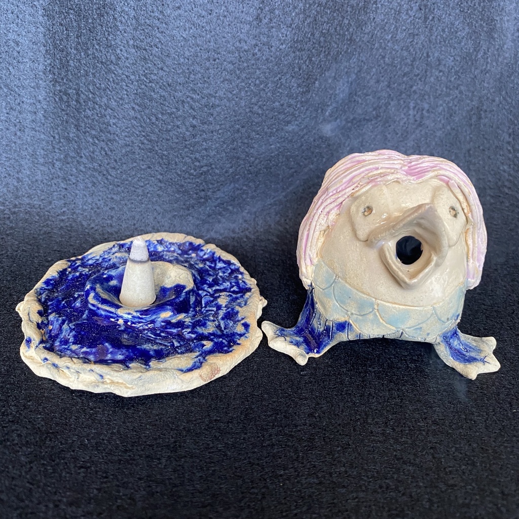 コロナ退散祈願 アマビエのお香立て ver.3 コーンタイプ用