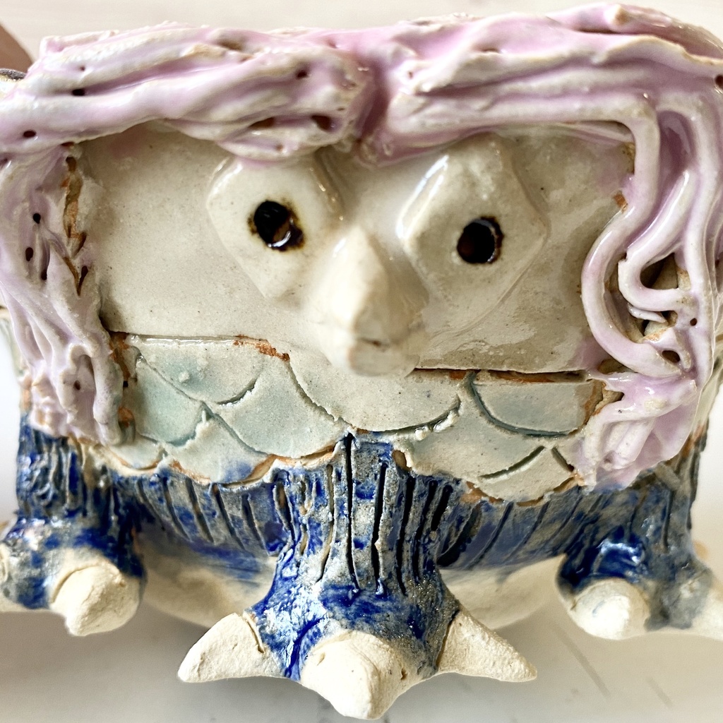 コロナ退散祈願 アマビエのお茶碗(小鉢)