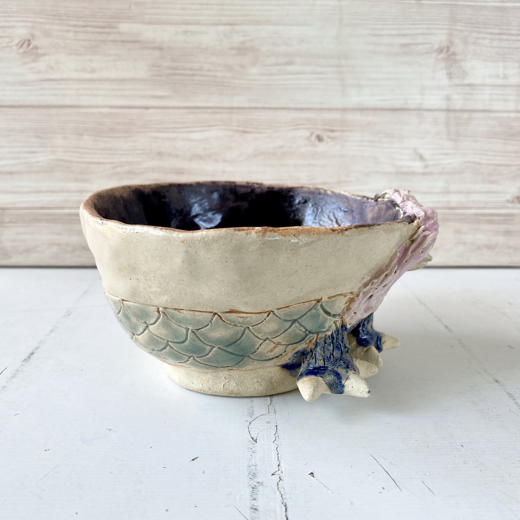 コロナ退散祈願 アマビエのお茶碗(小鉢)