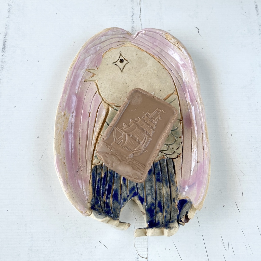 おかしな小皿シリーズ アマビエの小皿