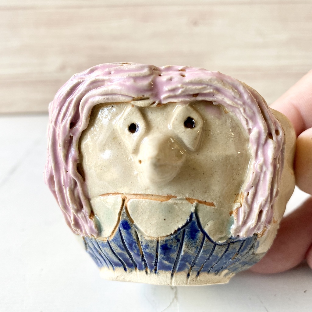 コロナ退散祈願 アマビエのぐい吞み