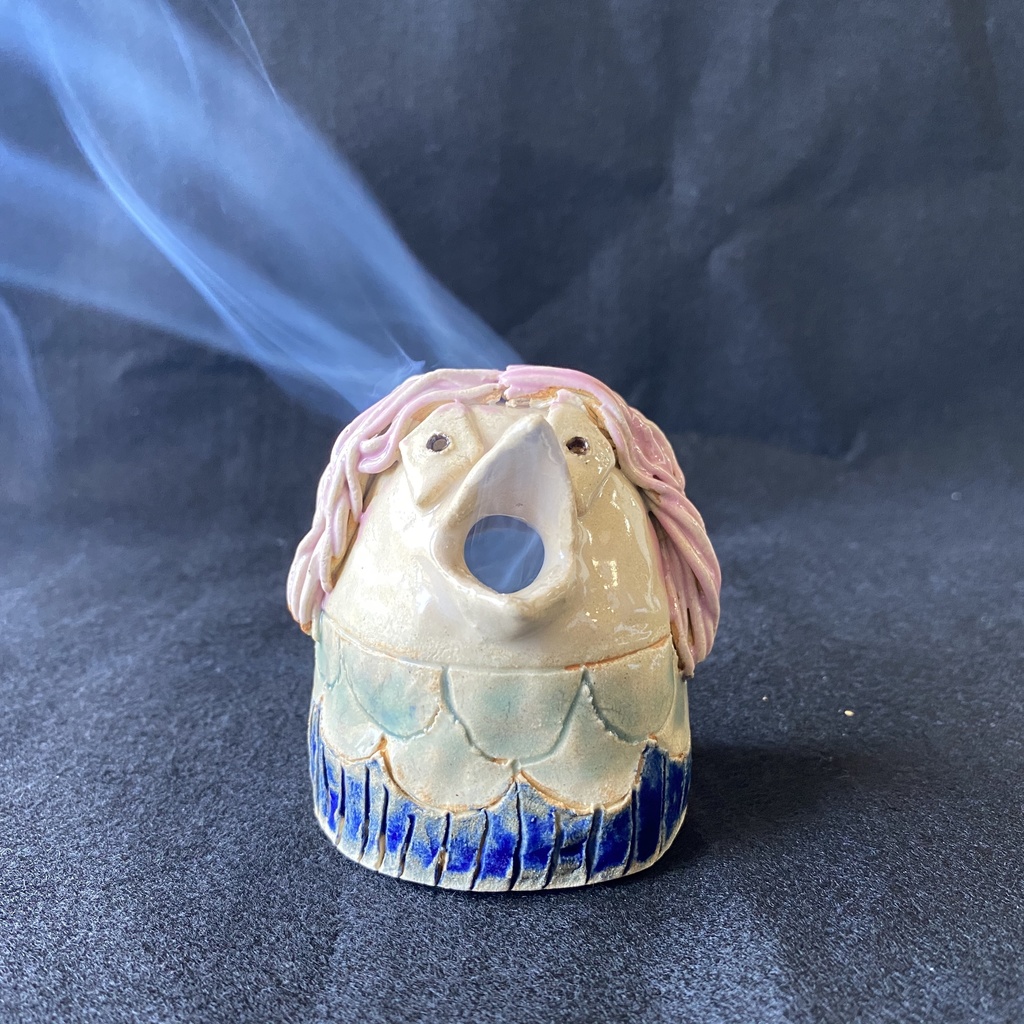 コロナ退散祈願 アマビエのお香立て ver.4 コーンタイプ用