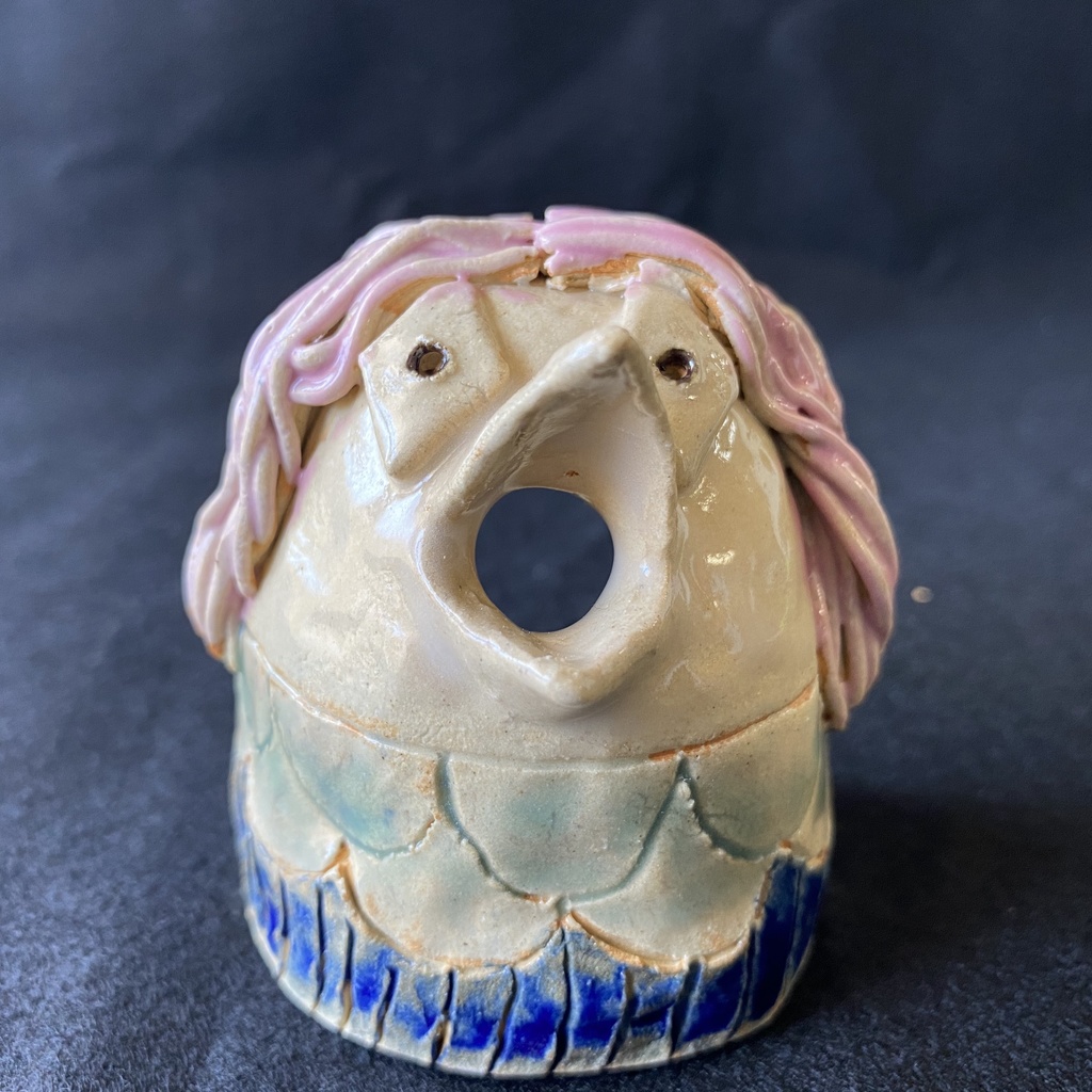 コロナ退散祈願 アマビエのお香立て ver.4 コーンタイプ用