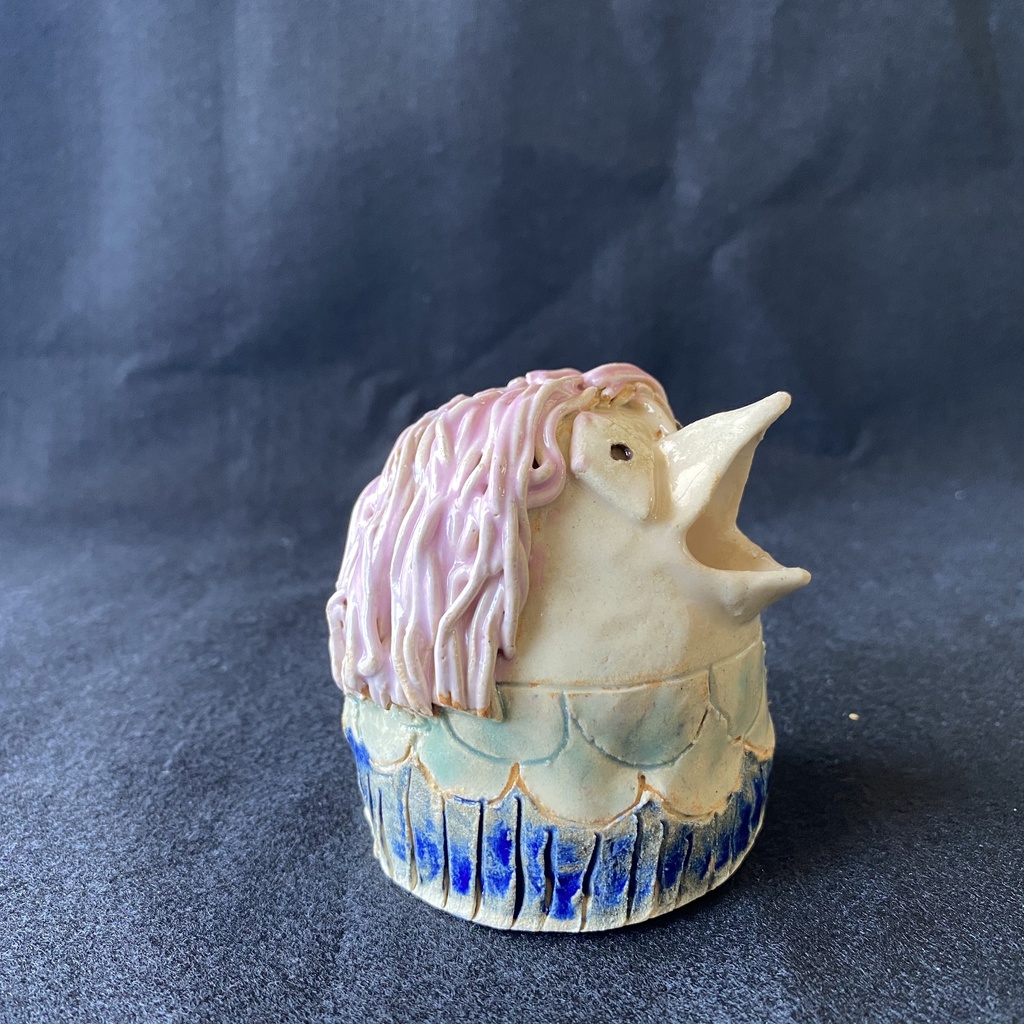 コロナ退散祈願 アマビエのお香立て ver.4 コーンタイプ用