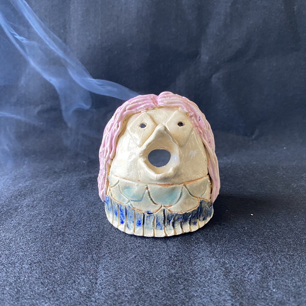 コロナ退散祈願 アマビエのお香立て ver.5 コーンタイプ用