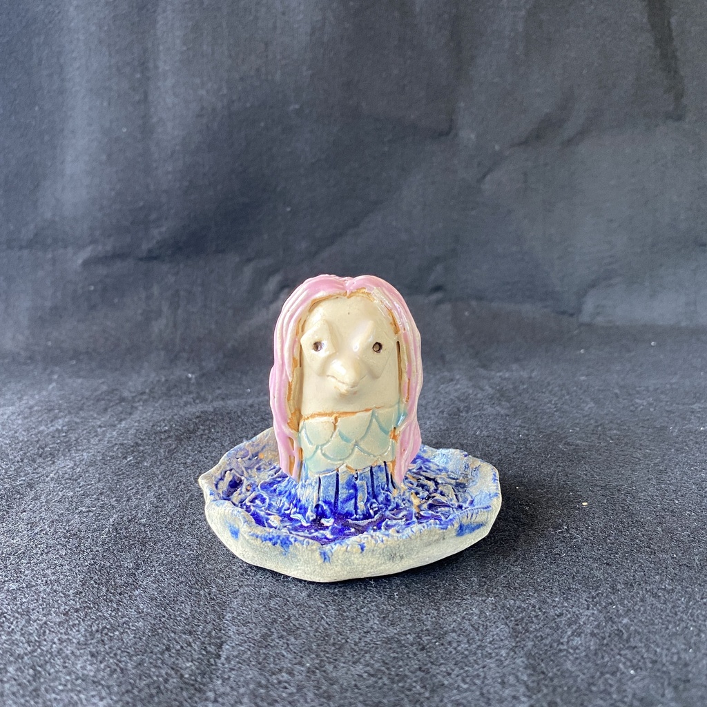 コロナ退散祈願 アマビエのお香立て ver.6 線香用