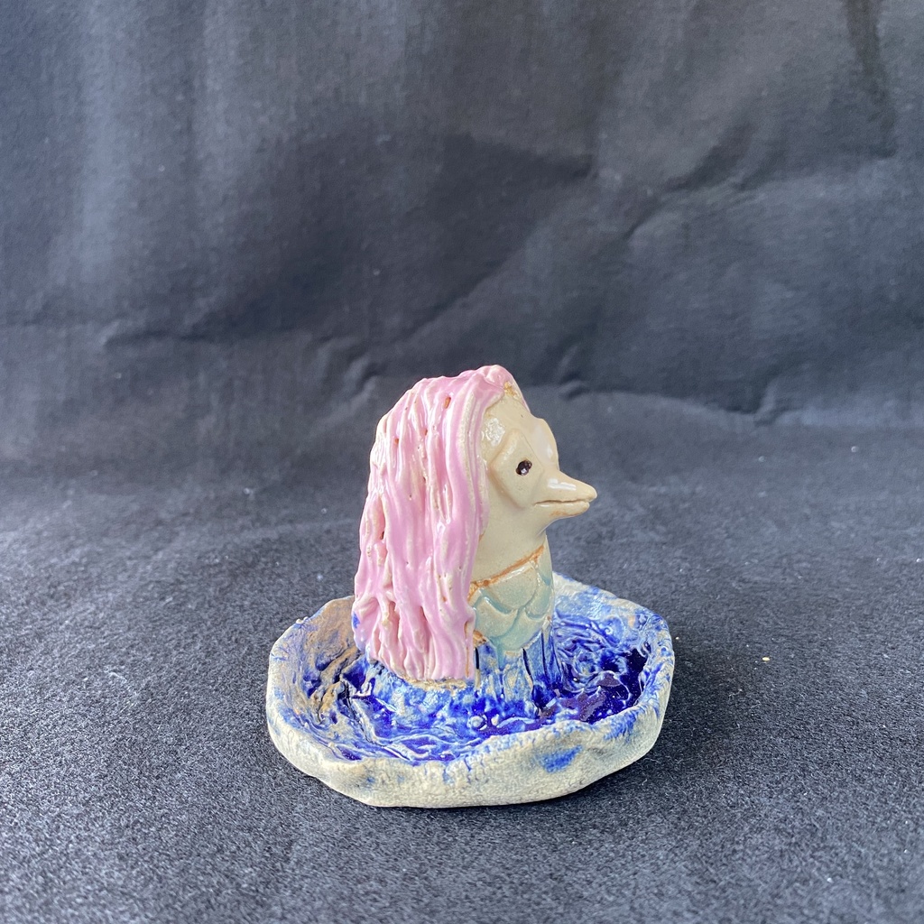 コロナ退散祈願 アマビエのお香立て ver.6 線香用