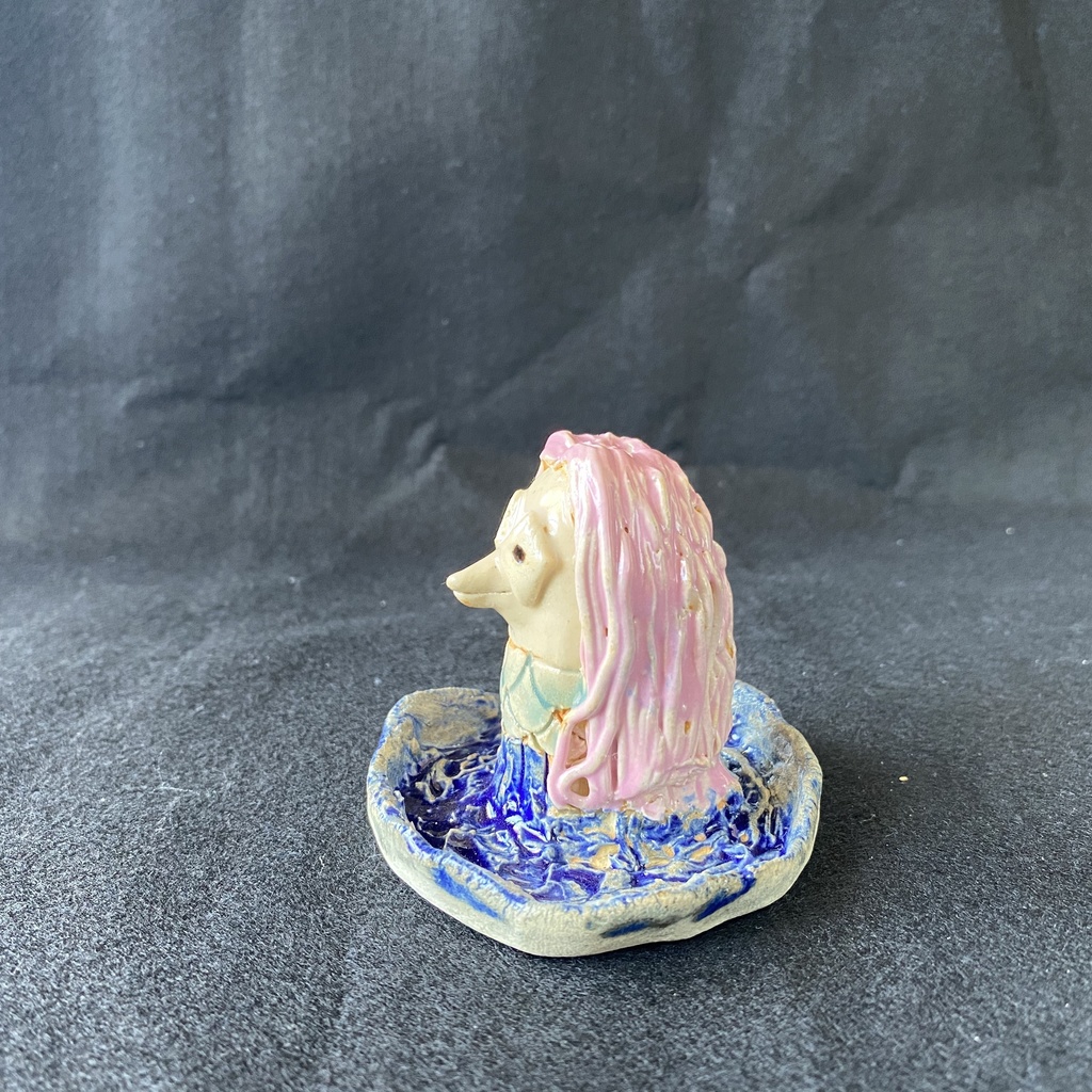 コロナ退散祈願 アマビエのお香立て ver.6 線香用