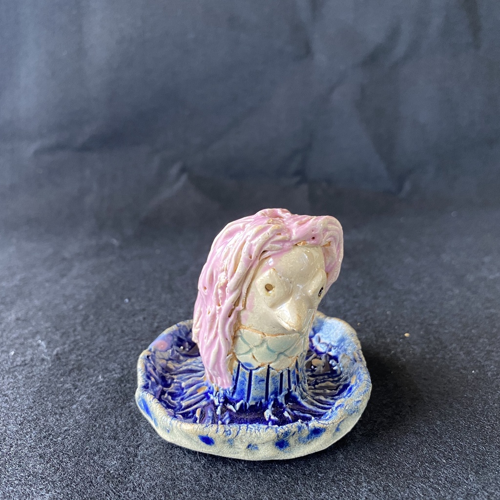 コロナ退散祈願 アマビエのお香立て ver.7 線香用