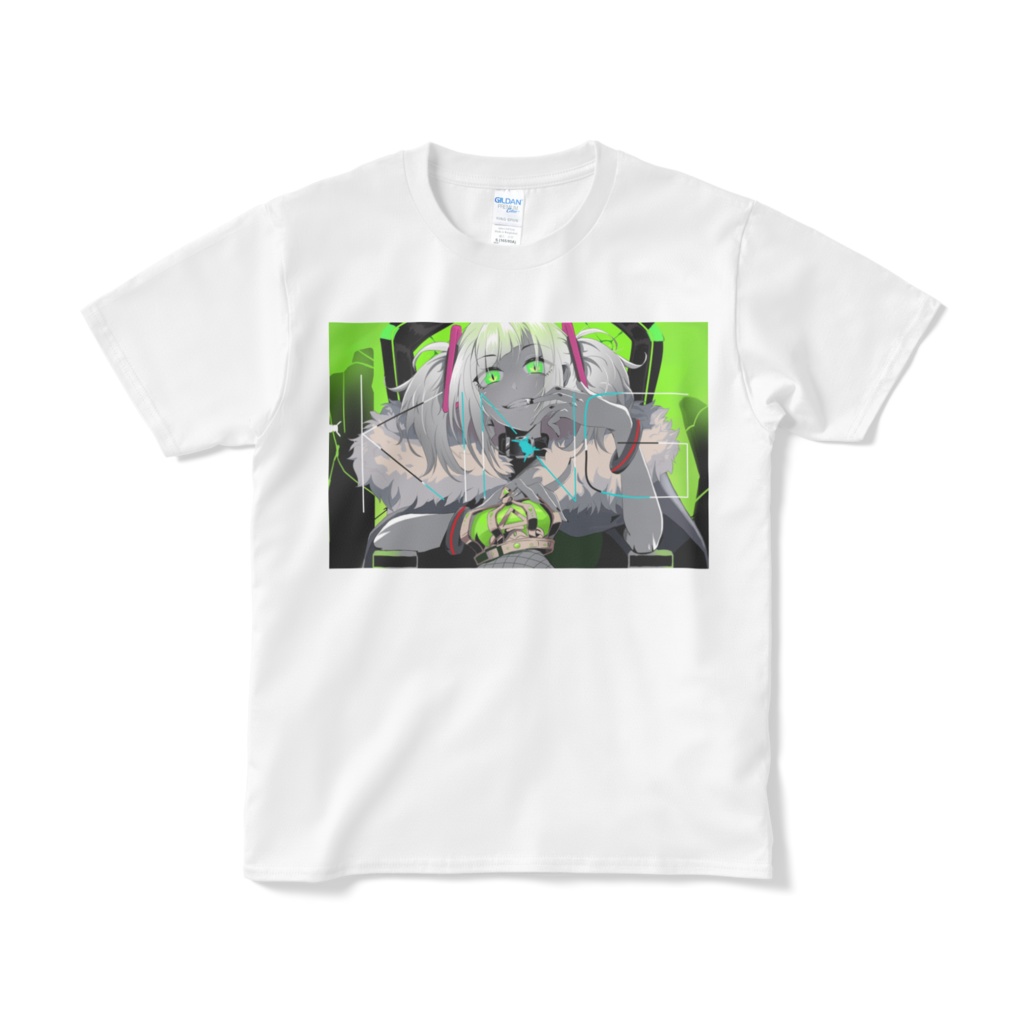 でるたや (キング) Tシャツ  白Ver