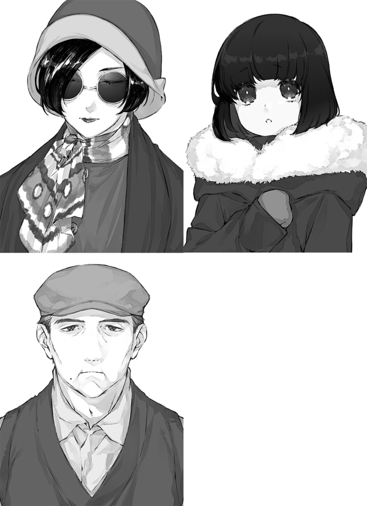 新クトゥルフ神話TRPGシナリオ モノクロームの光