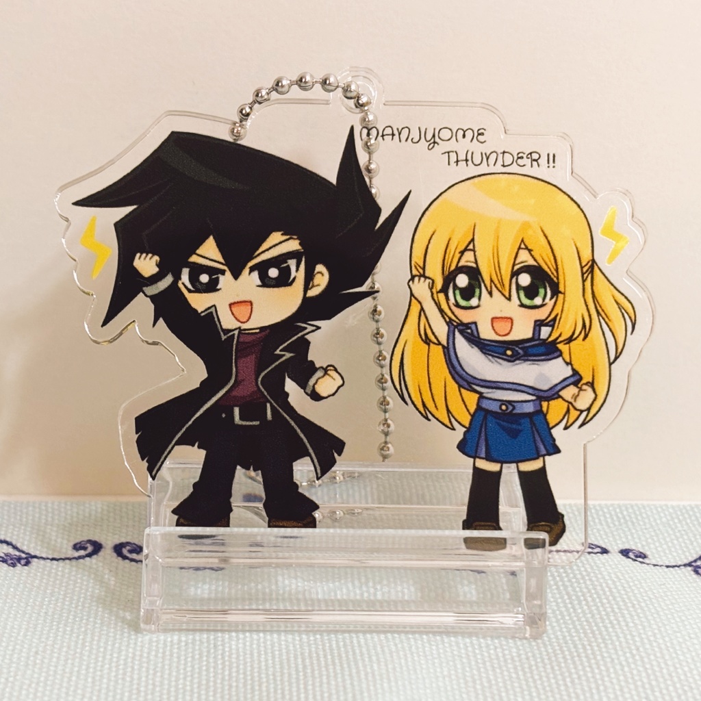 ふたりでサンダー!アクリルキーホルダー