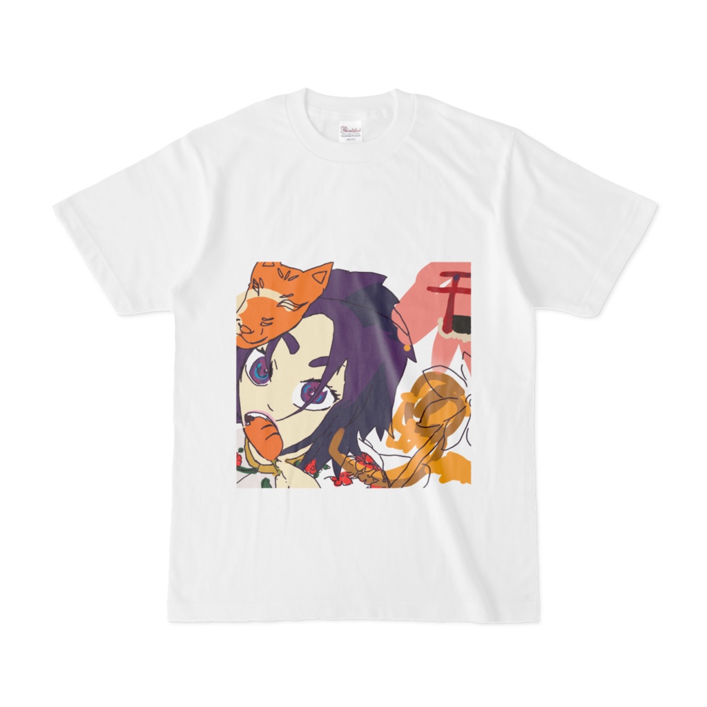 女狐さん　Tシャツ　パターンD