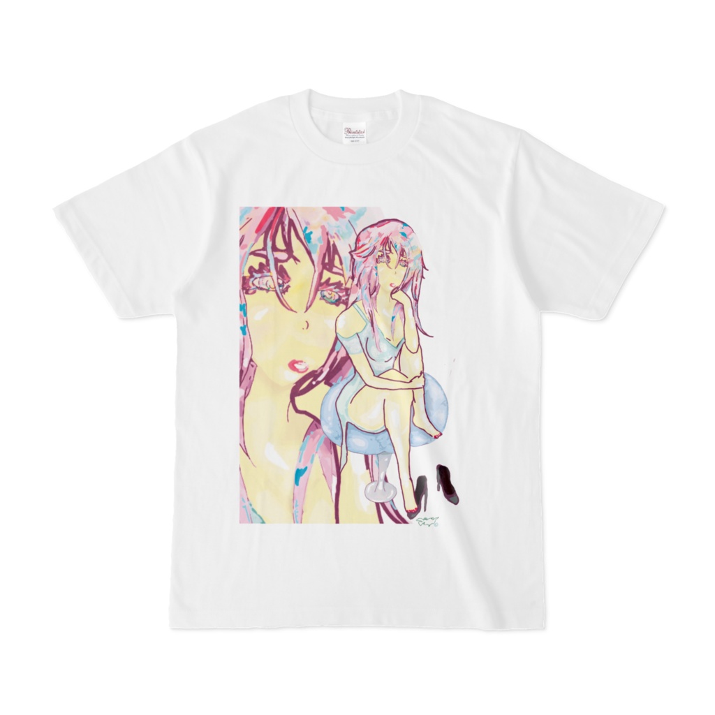 うほ、いい女Tシャツ b