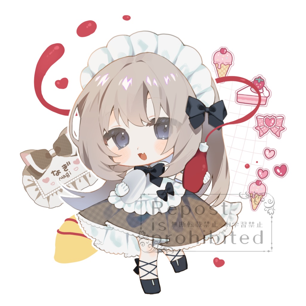 メイド凪ちゃんアクリルキーホルダー