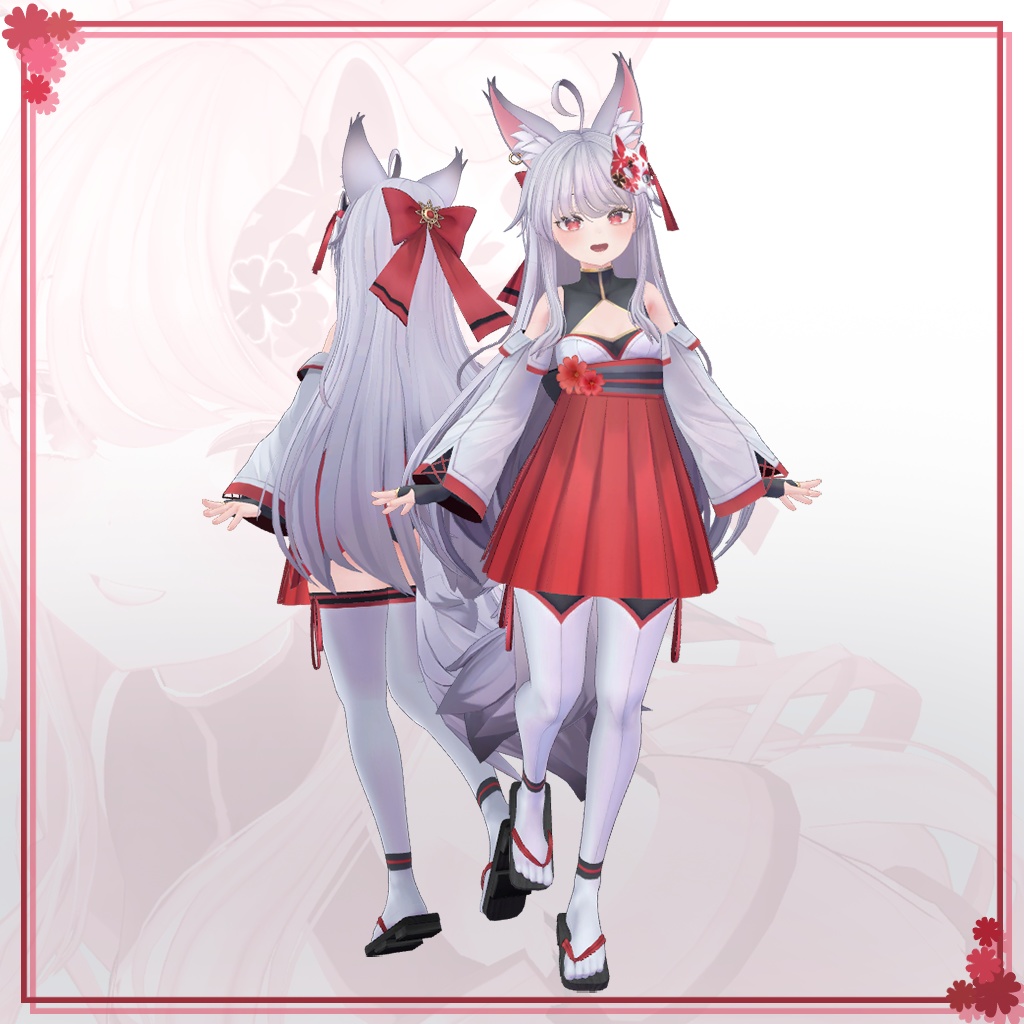 オリジナル3Dモデル / 朝咲く Asasaku 1.01