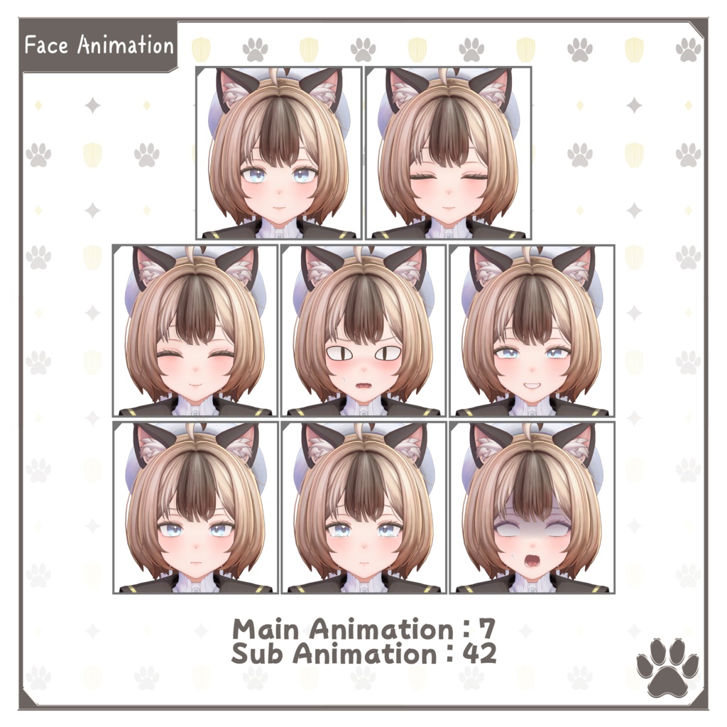 オリジナル3Dモデル 「マドレーヌ」