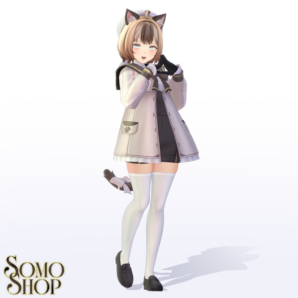 オリジナル3Dモデル 「マドレーヌ」