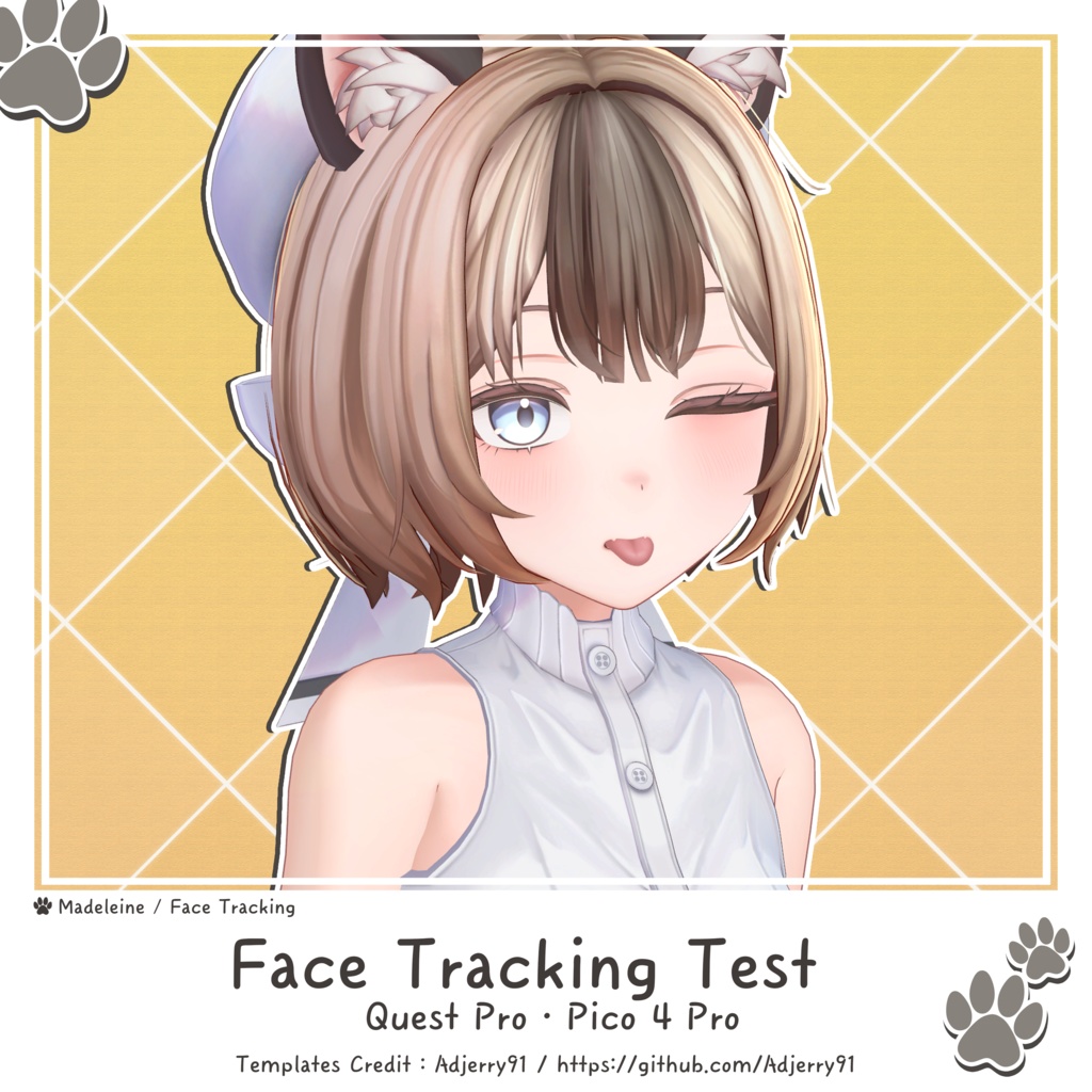 オリジナル3Dモデル 「マドレーヌ」