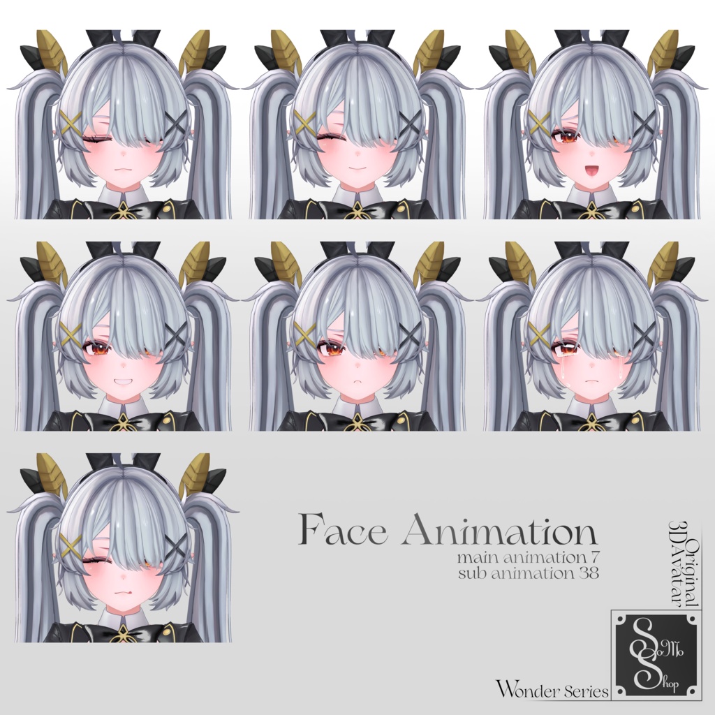 オリジナル3Dモデル 「オトハ」