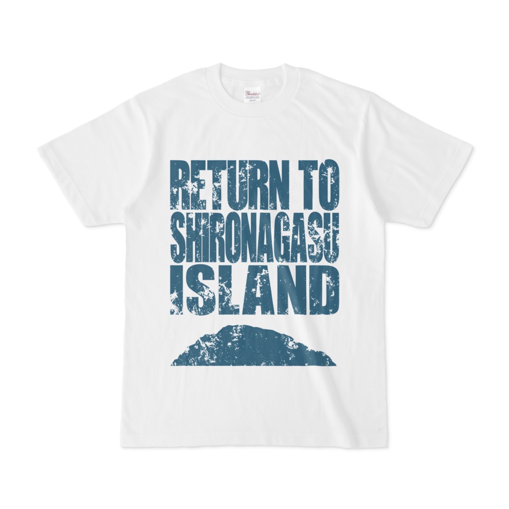 シロナガス島 白Tシャツ