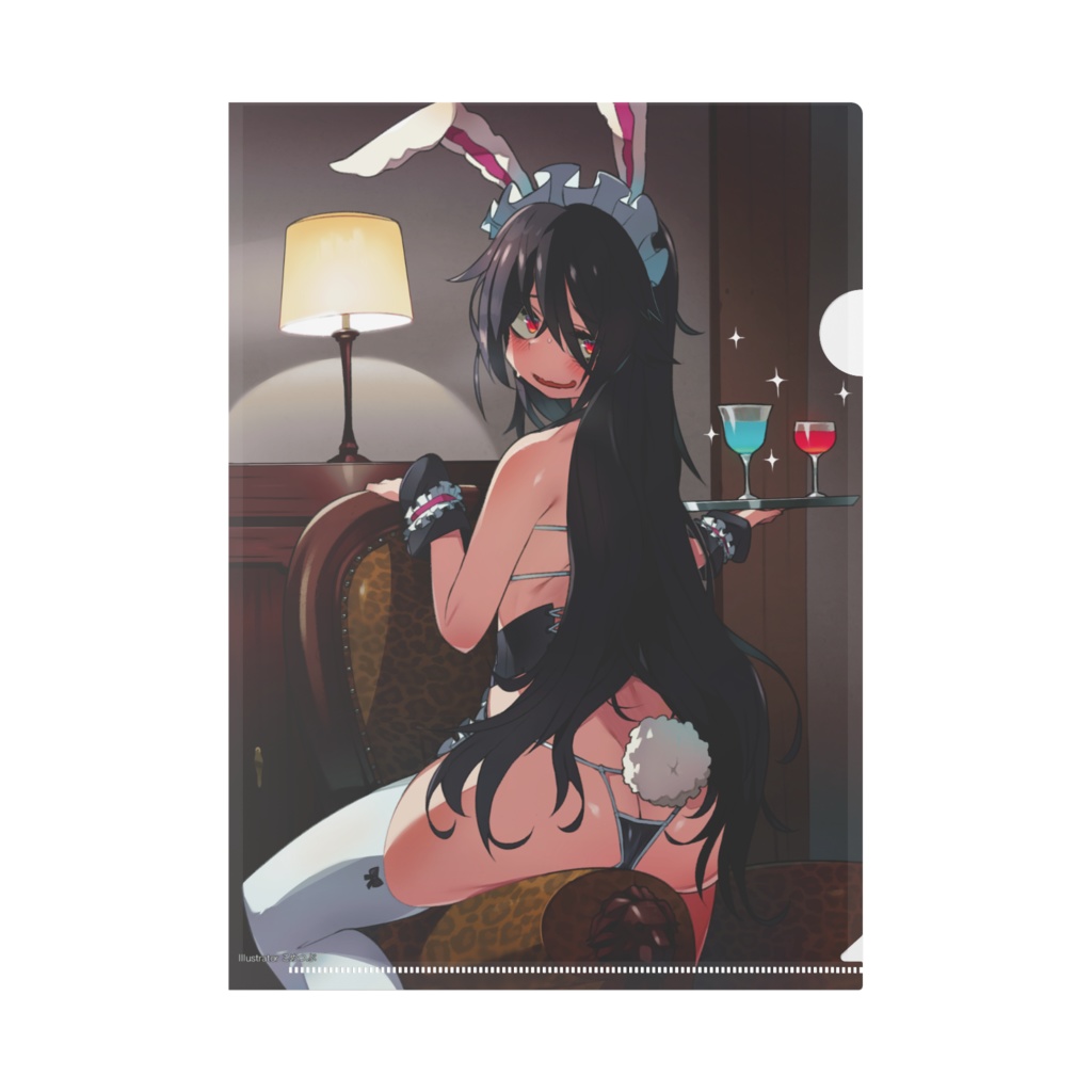 ねね子クリアファイル(イラスト:こめつぶ)