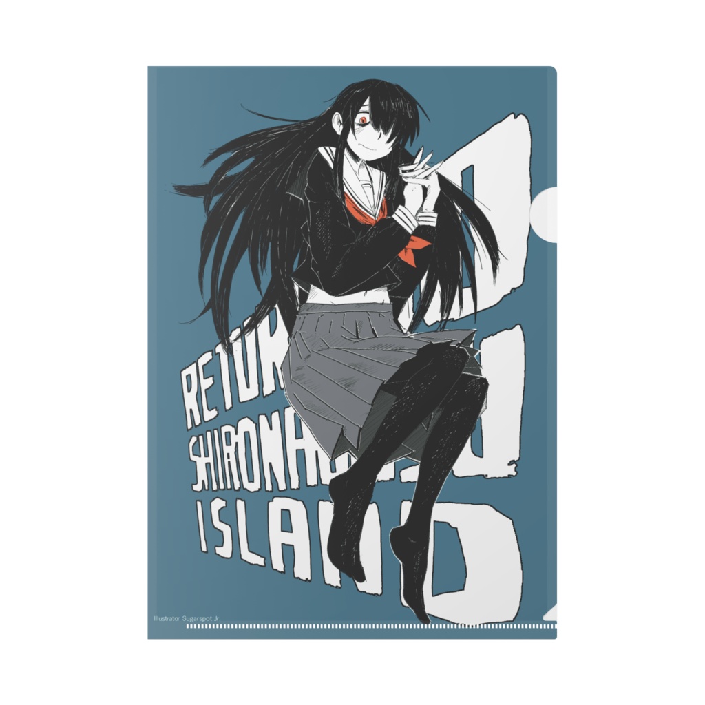 ねね子クリアファイル(イラスト:Sugarspot Jr.)