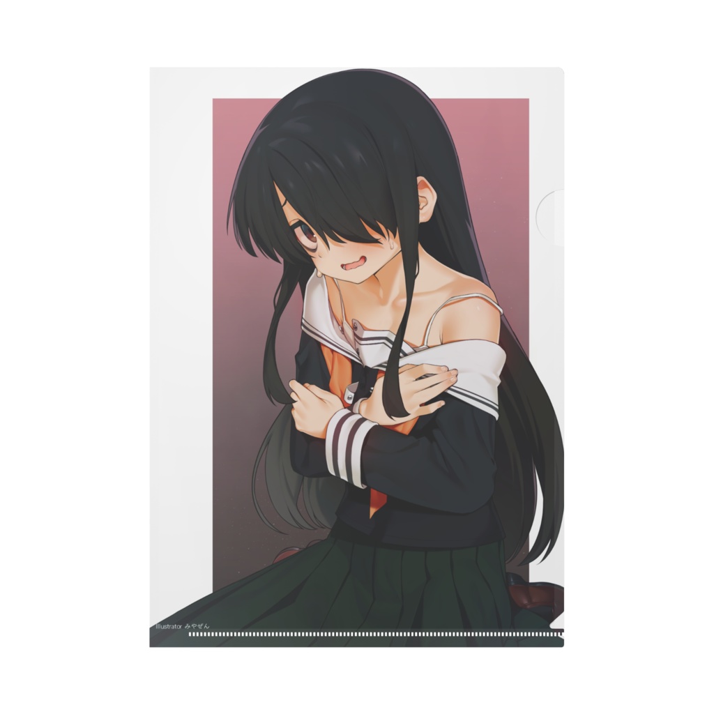 ねね子クリアファイル(イラスト:みやぜん)