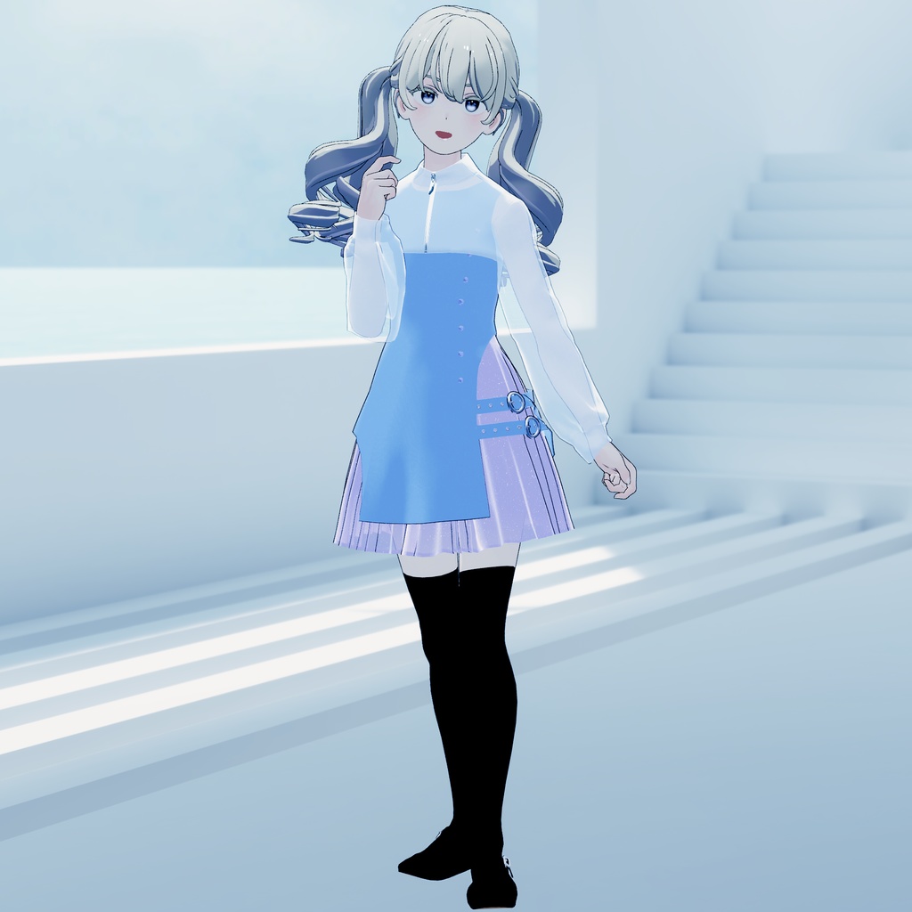 Brummellia 01【meltout】Grus対応 VRChat向け服飾モデル