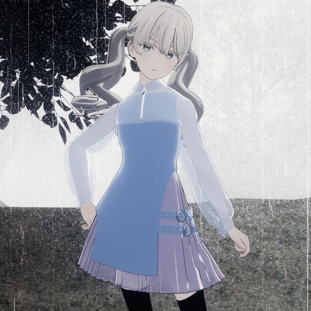 Brummellia 01【meltout】Grus対応 VRChat向け服飾モデル