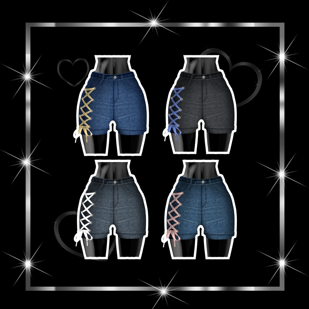 💕[VRChat] Ribbon Denim💕 - Moon's Studio - BOOTH
