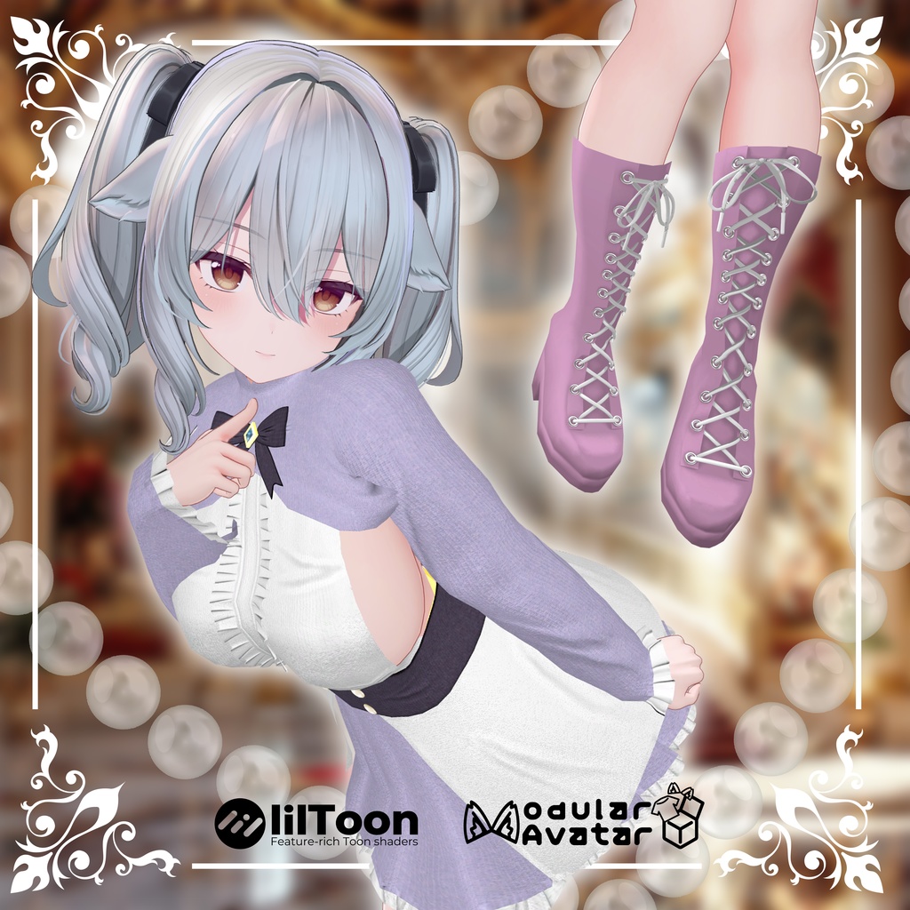 ✨SALE✨[5アバター対応 /VRChat] Academia 