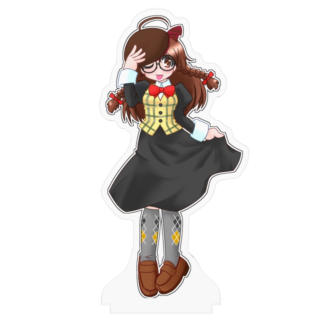 メガネベレー可憐アクリルスタンド