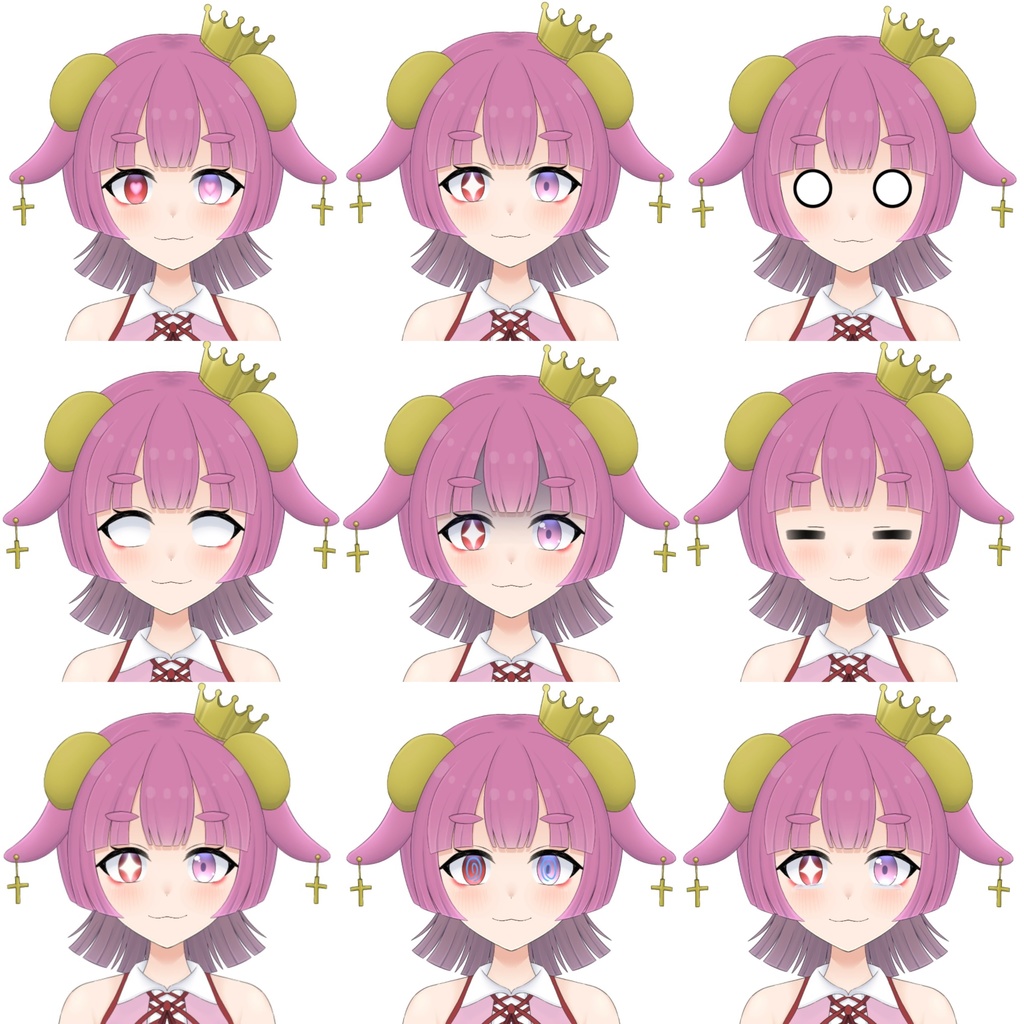 【売り切れ】しーぷくぃーん様Live2Dモデル