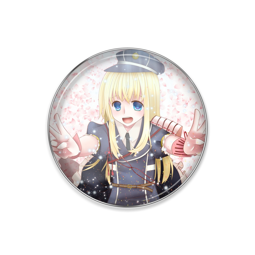 刀剣乱舞 乱藤四郎缶バッジ Magicail Dimension Booth 刀剣乱舞 乱藤四郎缶バッジ Magicail Dimension Booth