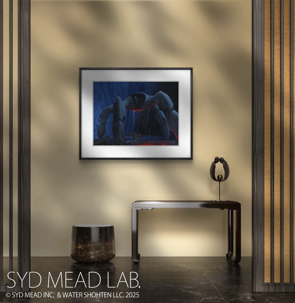 シド・ミード複製画 WALKER