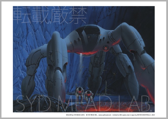 Edition No.089 シド・ミード複製画 WALKER