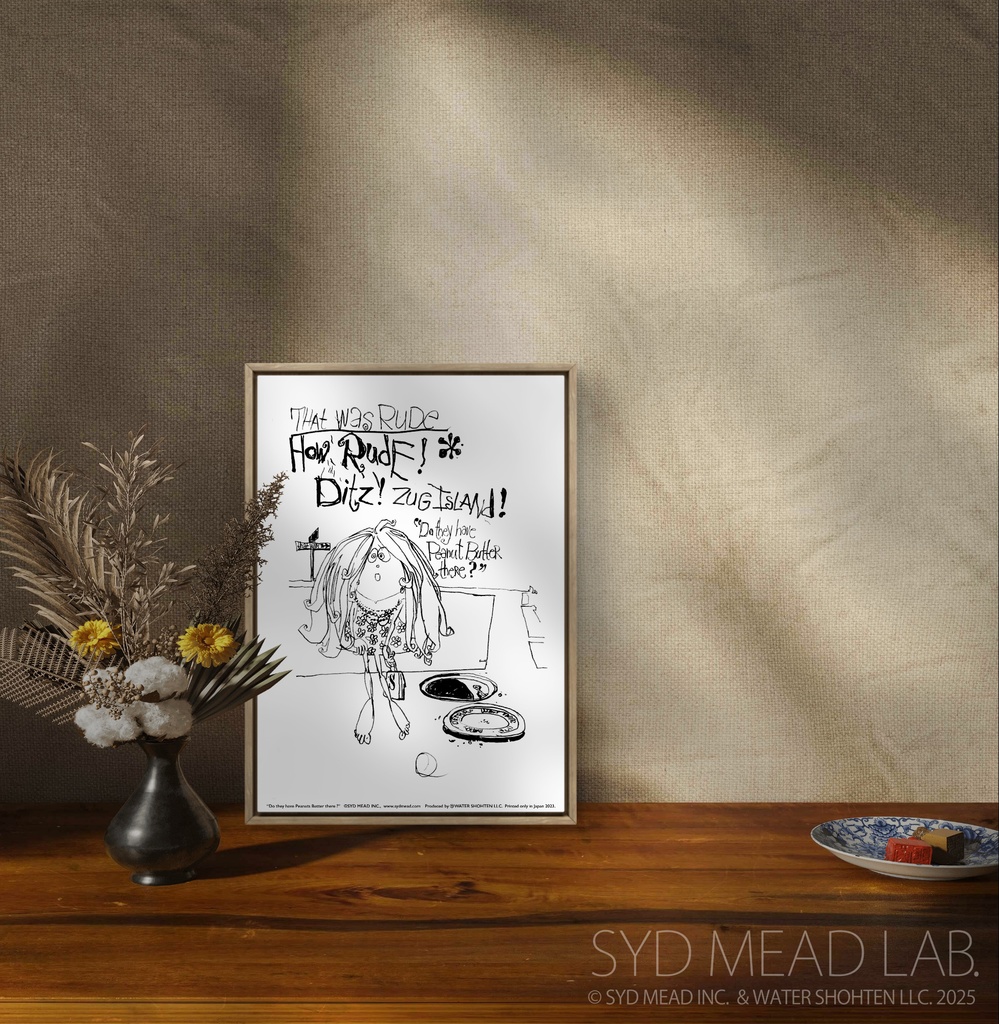 シドミード画 ビンテージCARTOONカード (新品/未開封) 3種