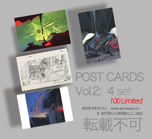 シドミード オフィシャル 限定ポストカード-Vol.2 (新品/未開封)4種 限定100部