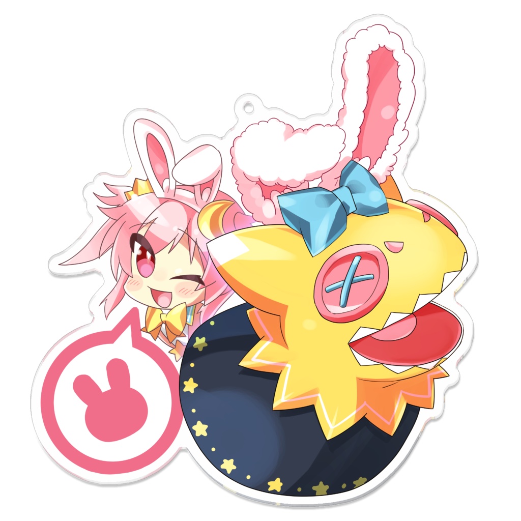 【非公式】星川めろり＆MASAYOさんアクリルキーホルダー