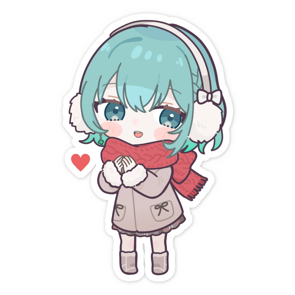 冬デート仕様ステッカー/REI☘️