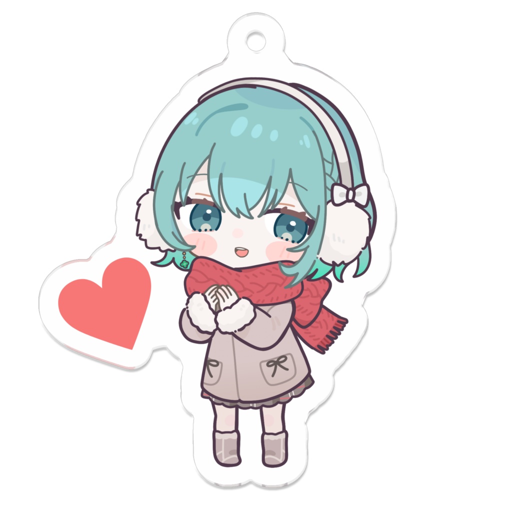 冬デート仕様アクリルキーホルダー/REI☘️