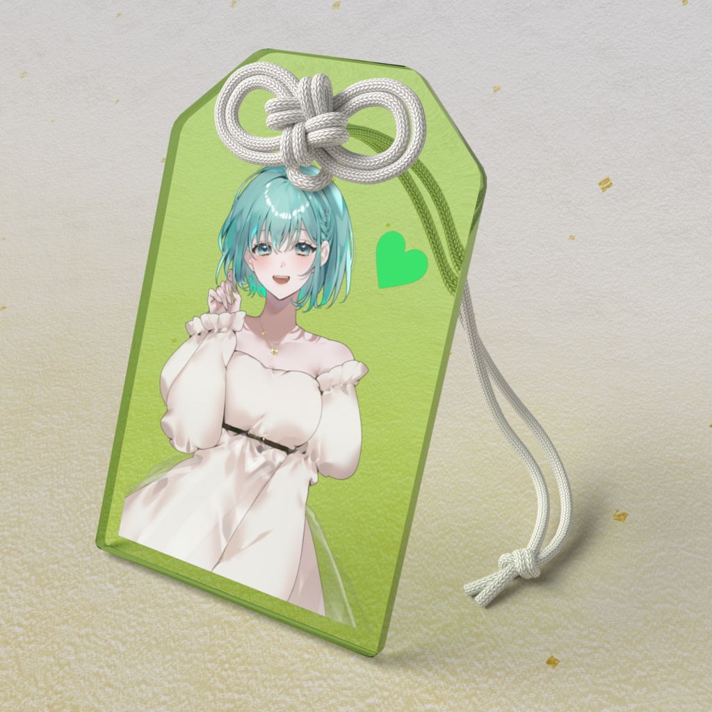 ハッピーガールの推し御守り☘️REI