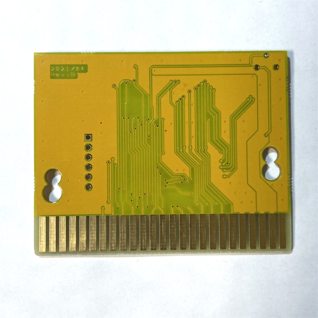 MSX用 KONAMI4互換 Flashカードリッジ 似非RC755 (1Mbit+FRAM)