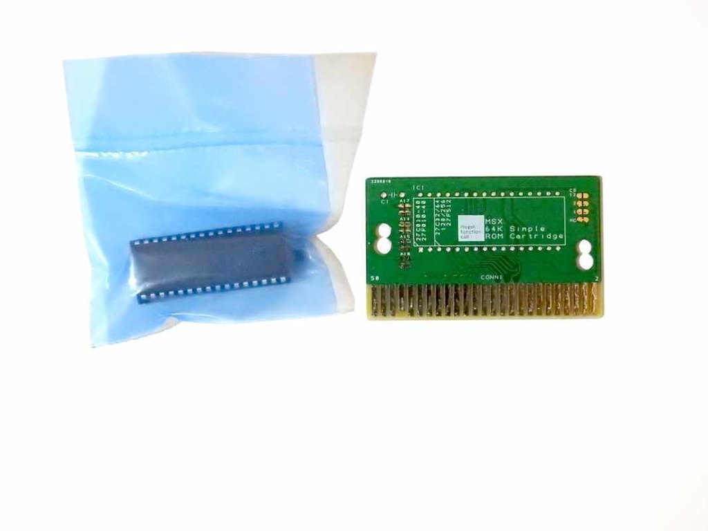 MSX用カートリッジ64K Simple ROM Cartridge