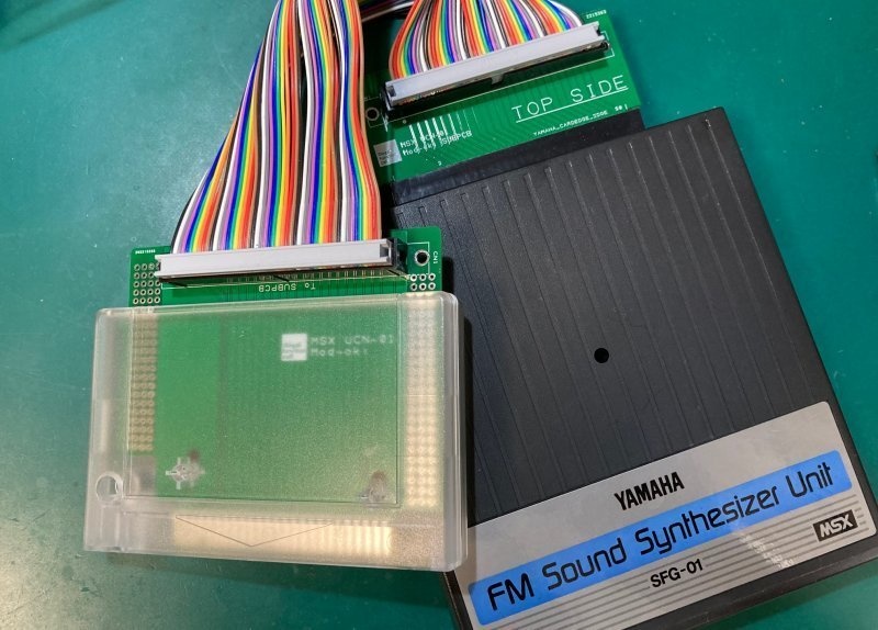 MSX用カートリッジ UCN-01もどきアダプター