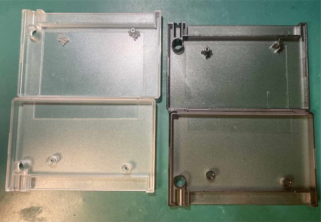 加工済カートリッジケース Transparent Cartridge Shell for MSX Konami-style