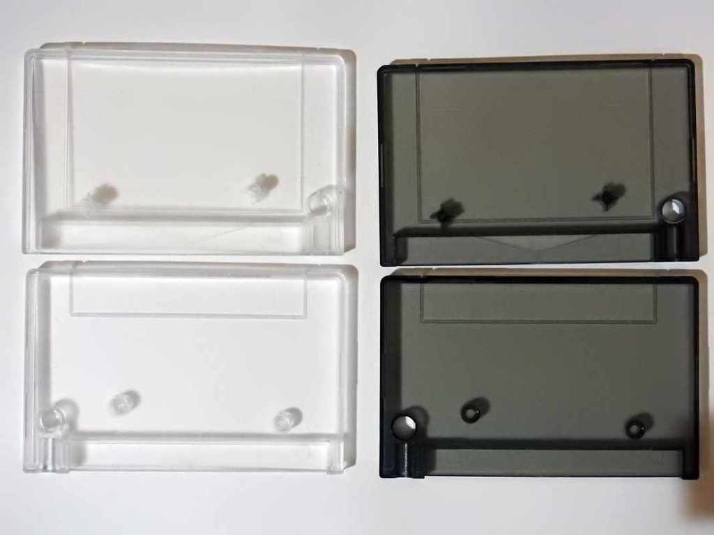 (4個セット)RGR製 Transparent Cartridge Shell for MSX Konami-style